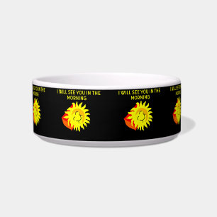 Comedero Buenas noches Sun Pet Bowl