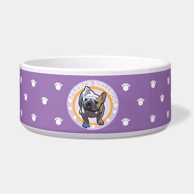 Comedero Bulldog FRANCÉS (Frente)
