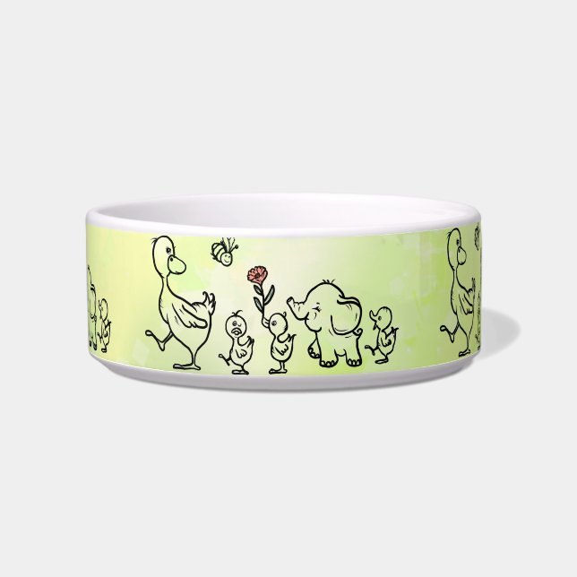 Comedero bunter Lauf   (Frente)