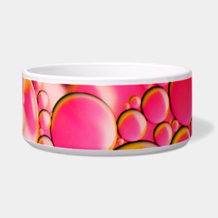 Comedero Burbujas líquidas rosadas y Naranjas, imagen DIY o