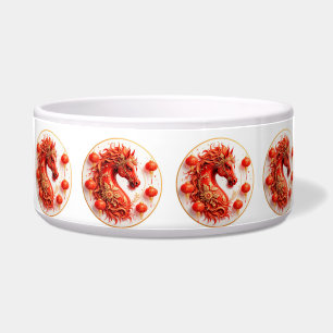 Comedero Caballo de Fuego Rojo - Diseño de la celebración d