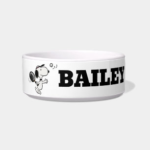 Comedero Cacahuetes Snoopy Juega Al Tenis