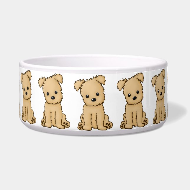 Comedero Cachorros Adorables (Frente)