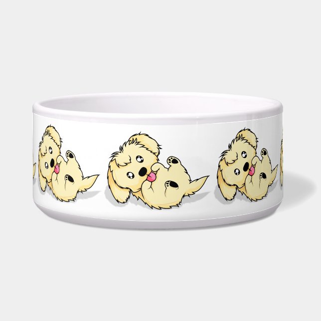 Comedero Cachorros Adorables (Frente)