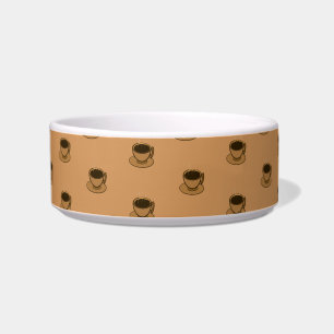 Comedero ¡Café, por favor! S Print Ceramic Pet Bowl