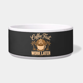 Comedero Café Primero, Trabajo Después. Impulsado por Caffe