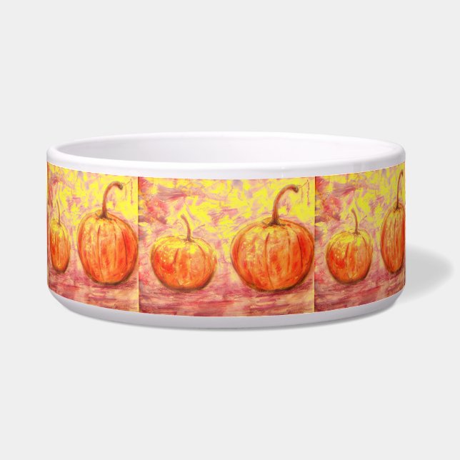 Comedero calabazas bajo el sol de caída (Frente)