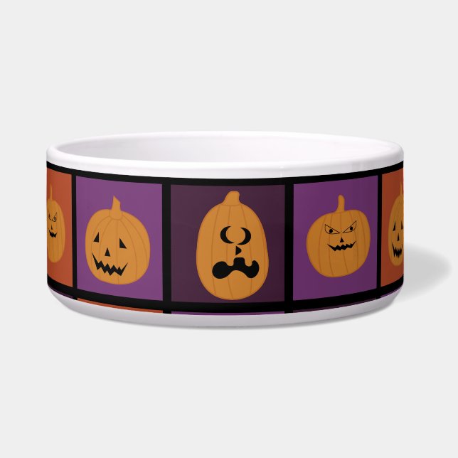 Comedero Calabazas de Halloween (Frente)