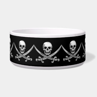 Comedero Calavera pirata y espadas cruzadas (TLAPD)