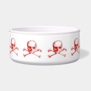 Comedero Calavera y huesos cruzados