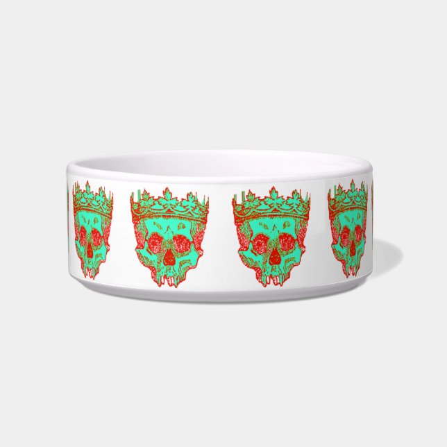 Comedero Calaveras de cosecha vintage (Frente)