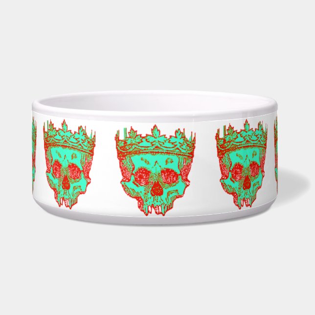 Comedero Calaveras de cosecha vintage (Frente)