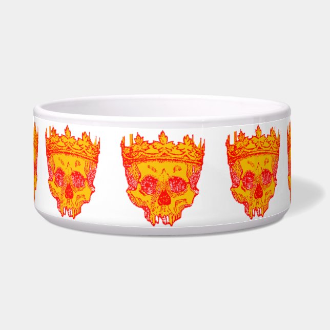 Comedero Calaveras de cosecha vintage (Frente)