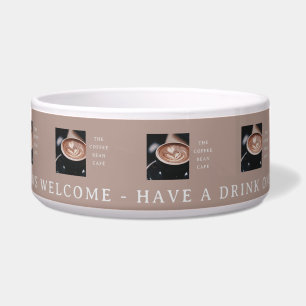 Comedero Caliente Branding de Negocio de Cafetería de Artes
