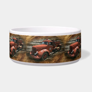 Comedero Camión antigüo de bomberos vintage