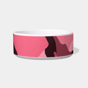 Comedero Camo rosa rosado; camuflaje