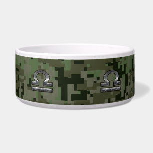 Comedero Camuflaje Digital Libra Zodiac Rótulo Woodland