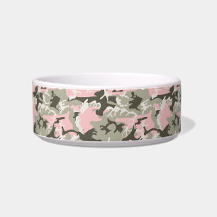 Comedero Camuflaje rosa y verde, militar, militar