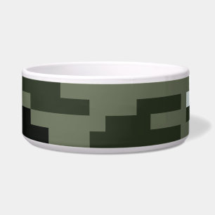 Comedero Camuflaje Urbano Digital Pixel de 8 bits / Camo