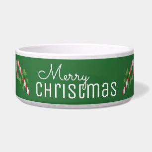 Comedero Candy Cane Merry Christmas