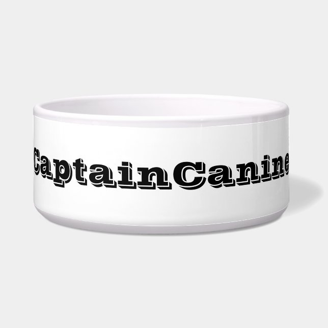 COMEDERO CAPTAIN CANINE DOG BOWL (Frente)