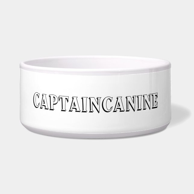 COMEDERO CAPTAIN CANINE DOG BOWL (Frente)