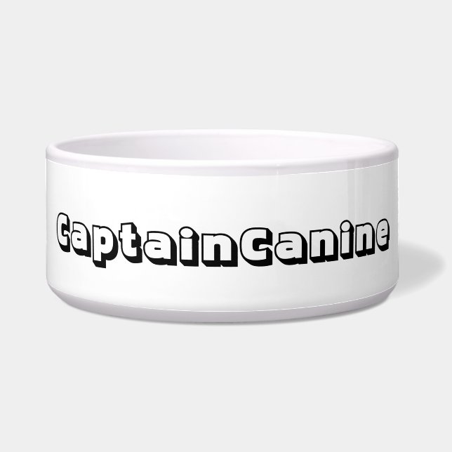 COMEDERO CAPTAIN CANINE DOG BOWL (Frente)