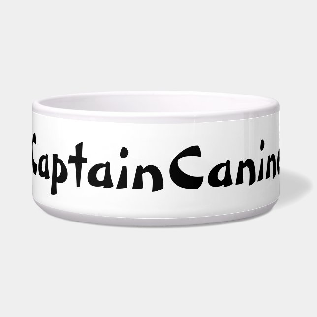 COMEDERO CAPTAIN CANINE DOG BOWL (Frente)