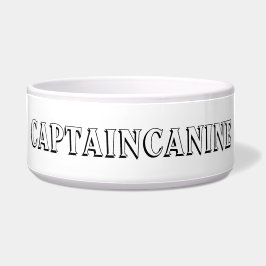 COMEDERO CAPTAIN CANINE DOG BOWL