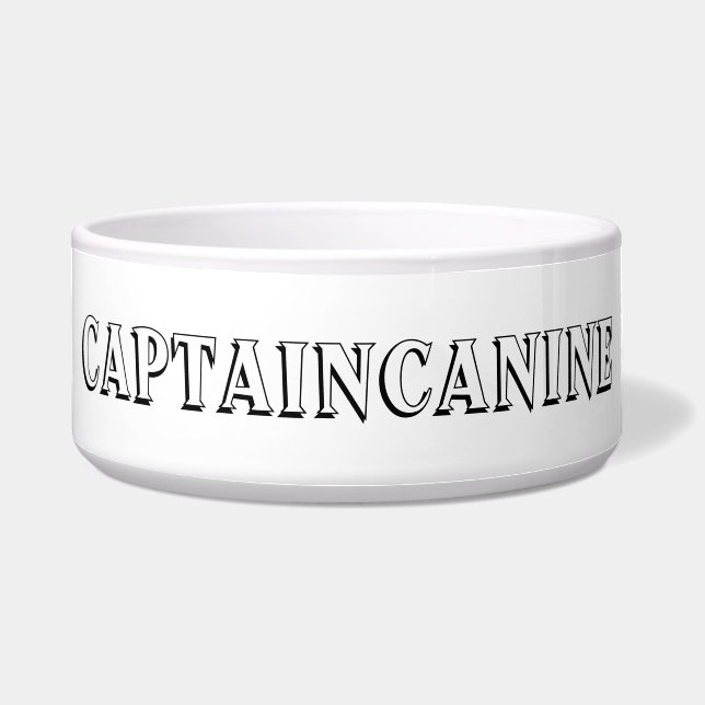 COMEDERO CAPTAIN CANINE DOG BOWL (Frente)
