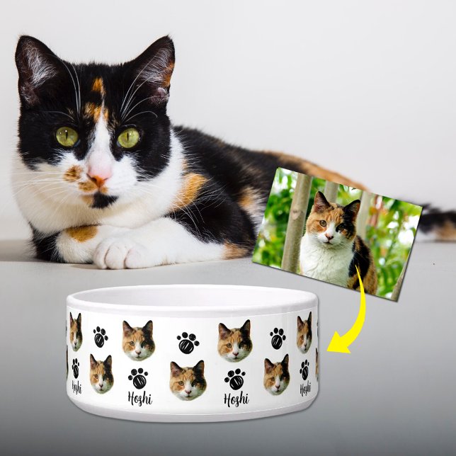 Comedero Cara de Gato con Foto Personalizada (Subido por el creador)