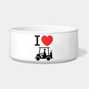 Comedero Carro de golf I Heart (Love)