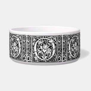 Comedero Carta O Monograma Medieval Art Nouveau