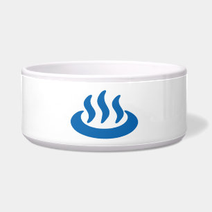 Comedero Cartel Japonés de Onsen ♨ Fuente Termal 温泉