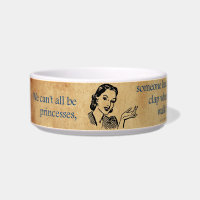 Cartel vintage retro de las princesas de SlipperyJ