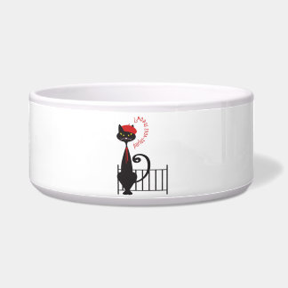 Comedero Cat Bowl - Parlez-voux Meow?