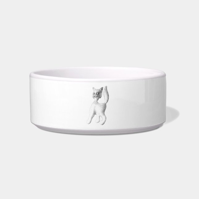 COMEDERO CAT FOOD BOWL DISEÑO DE ESTILO CERAMIC (Frente)