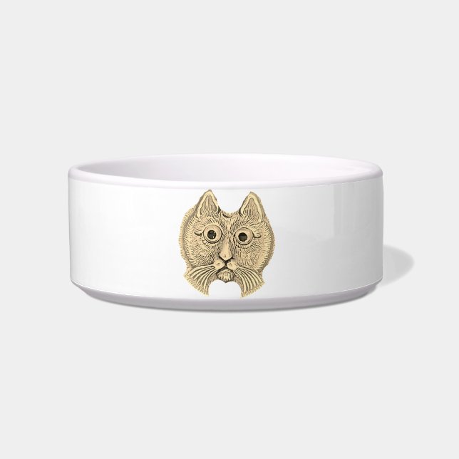 COMEDERO CAT FOOD BOWL DISEÑO DE ESTILO CERAMIC (Frente)