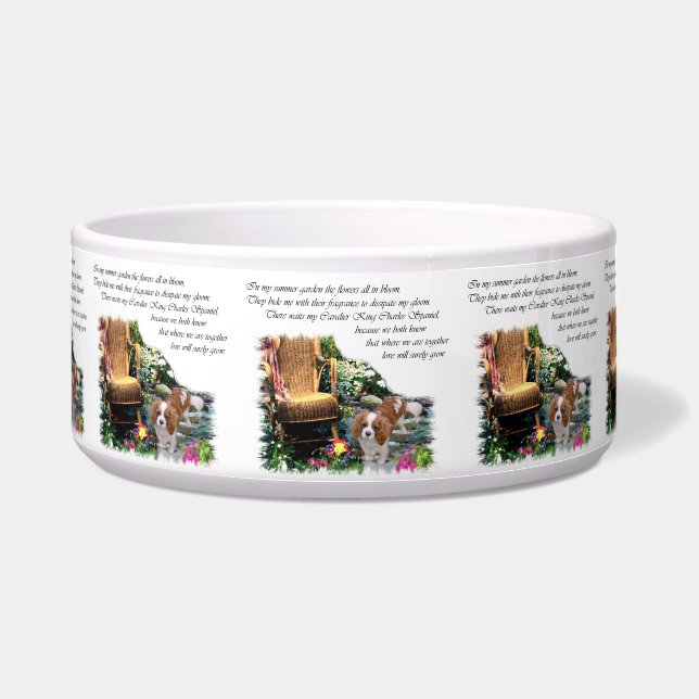 Comedero Cavalier King Charles Spaniel Bowl (Frente)