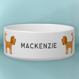 Comedero Cavalier King Charles Spaniel Dog Personalizado