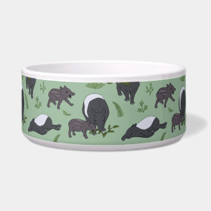 Comedero Cena de la familia Tapir en verde