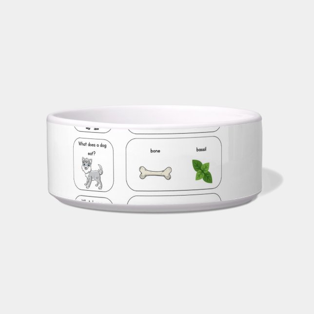 Comedero Ceramic Pet Bowl (Frente)
