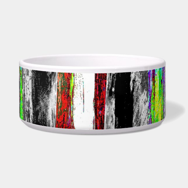 Comedero Ceramic Pet Bowl – Reflection Layers (Frente)