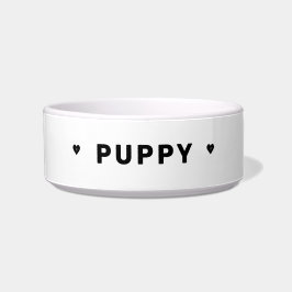 Comedero Cerámica de nombre Mascota personalizado