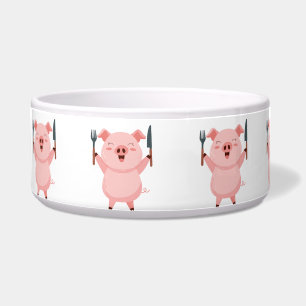 Comedero Cerdito Hambriento Adorable