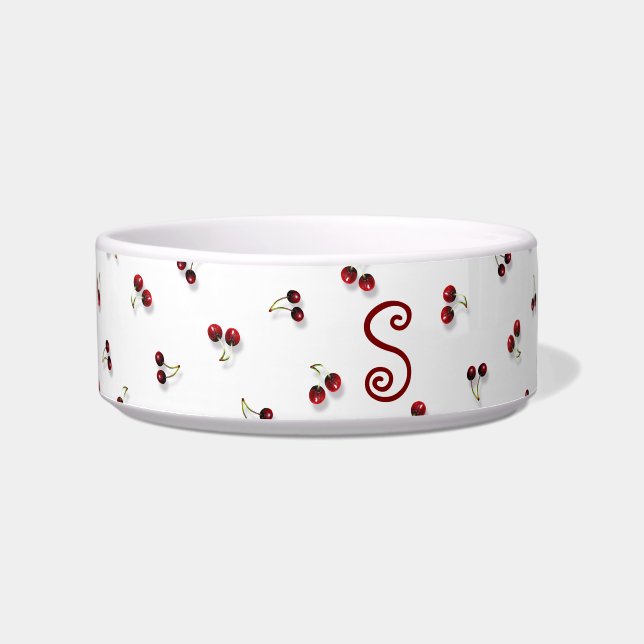 Comedero Cerries Ceramic Pet Bowl (Frente)