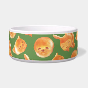 Comedero Cesta de Pan de Animales: Bichón sonriente, conejo