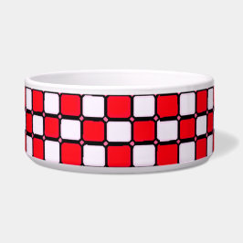Comedero CHECKERS mascota bowl