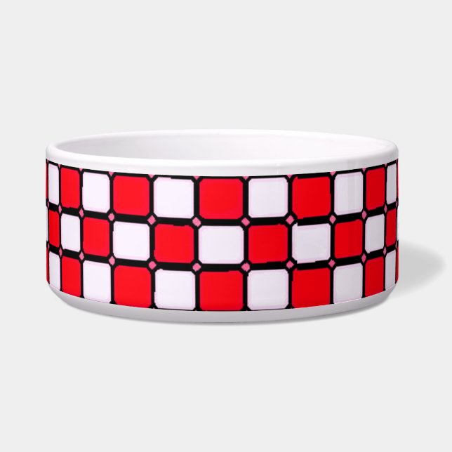 Comedero CHECKERS mascota bowl (Frente)