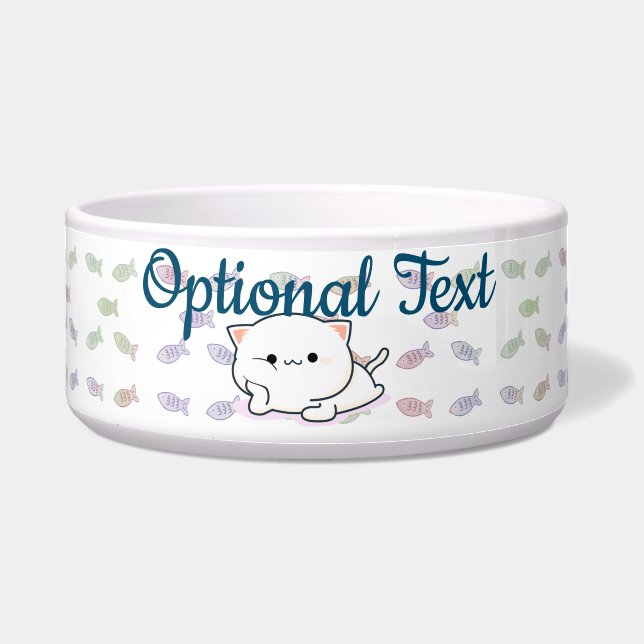 Comedero Cheeky Kawaii Style Kitten (Frente)